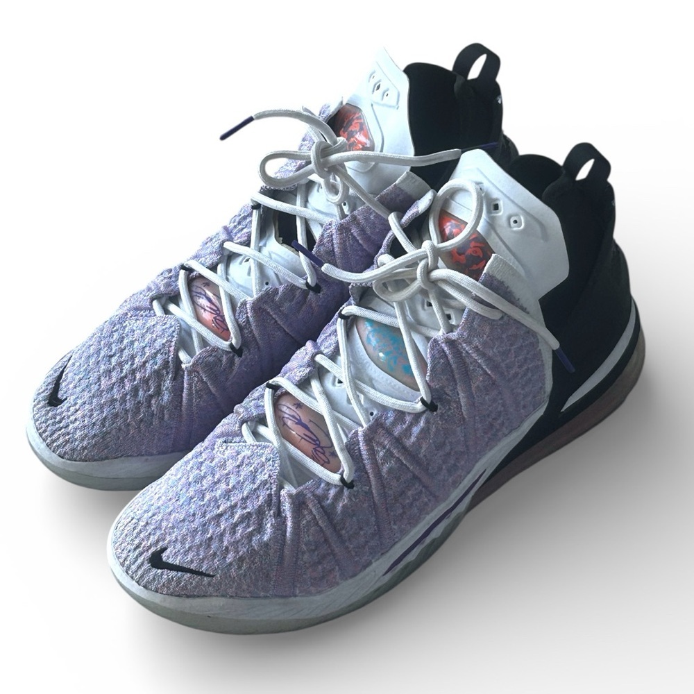Nike LeBron Graffiti Purple/Black Sneakers Men’s Size 10.5